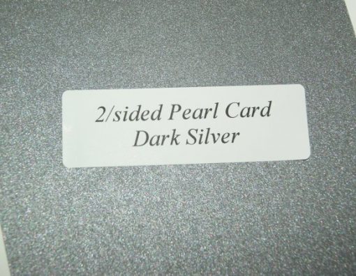 dark silver pearl paper 2 side