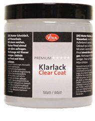 viva clear coat vanish matt